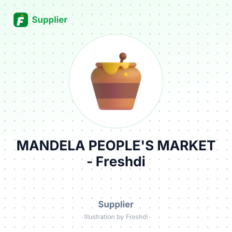MANDELA PEOPLE'S MARKET – summary card, no photo uploaded yet