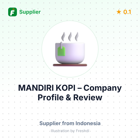 MANDIRI KOPI – summary card, no photo uploaded yet