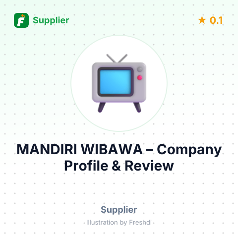 MANDIRI WIBAWA – summary card, no photo uploaded yet