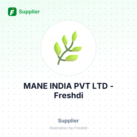 MANE INDIA PVT LTD – summary card, no photo uploaded yet