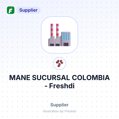 MANE SUCURSAL COLOMBIA – summary card, no photo uploaded yet