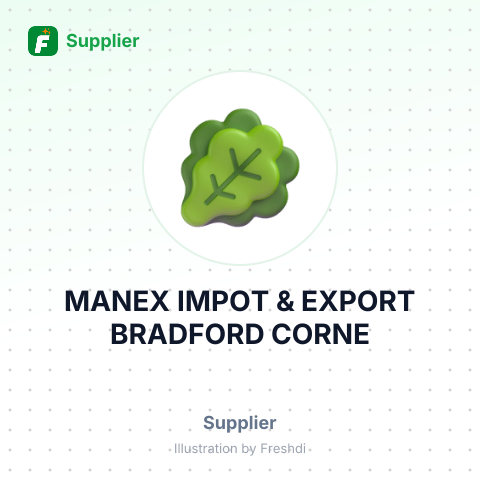 MANEX IMPOT & EXPORT BRADFORD CORNE – summary card, no photo uploaded yet