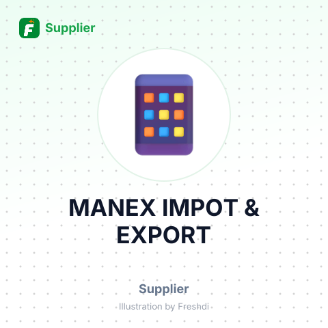 MANEX IMPOT & EXPORT – summary card, no photo uploaded yet