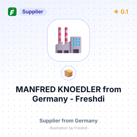 MANFRED KNOEDLER – summary card, no photo uploaded yet