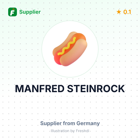 MANFRED STEINROCK – summary card, no photo uploaded yet