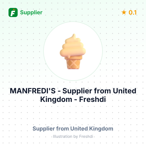 MANFREDI'S – summary card, no photo uploaded yet