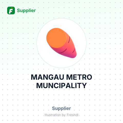 MANGAU METRO MUNCIPALITY – summary card, no photo uploaded yet