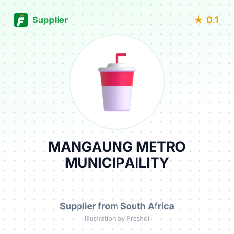 MANGAUNG METRO MUNICIPAILITY – summary card, no photo uploaded yet