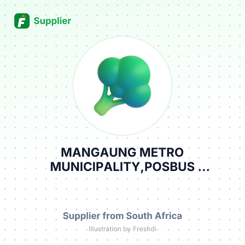 MANGAUNG METRO MUNICIPALITY,POSBUS BLOEMFONTEIN – summary card, no photo uploaded yet