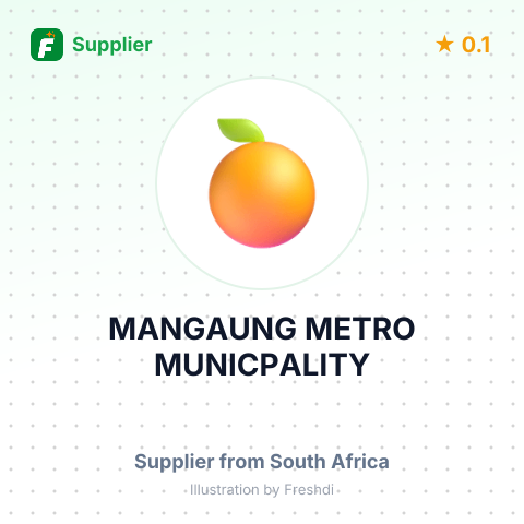 MANGAUNG METRO MUNICPALITY – summary card, no photo uploaded yet