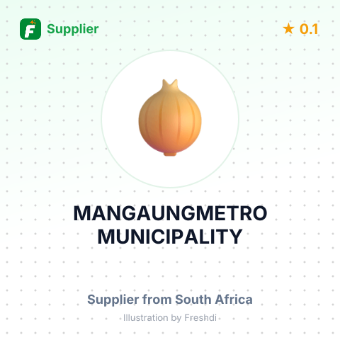 MANGAUNGMETRO MUNICIPALITY – summary card, no photo uploaded yet