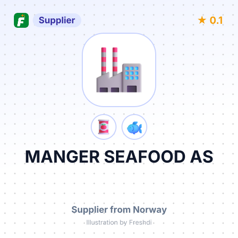 MANGER SEAFOOD AS – summary card, no photo uploaded yet
