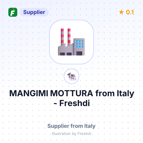MANGIMI MOTTURA – summary card, no photo uploaded yet