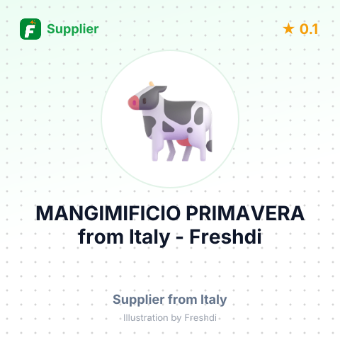 MANGIMIFICIO PRIMAVERA – summary card, no photo uploaded yet