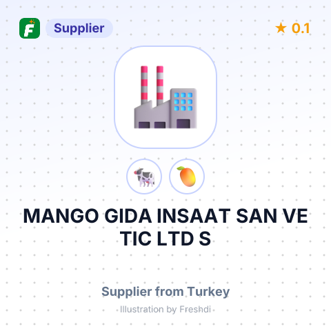 MANGO GIDA INSAAT SAN VE TIC LTD S – summary card, no photo uploaded yet