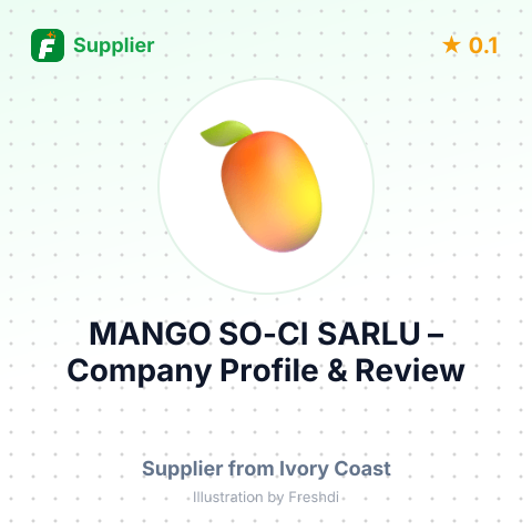 MANGO SO-CI SARLU – summary card, no photo uploaded yet