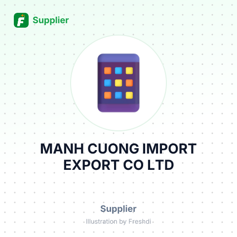 MANH CUONG IMPORT EXPORT CO LTD – summary card, no photo uploaded yet