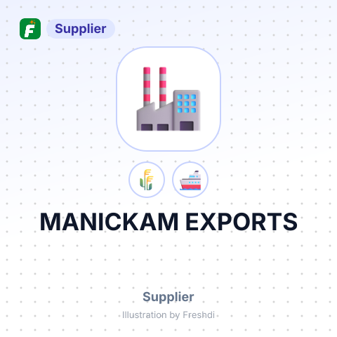 MANICKAM EXPORTS – summary card, no photo uploaded yet