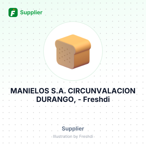 MANIELOS S.A. CIRCUNVALACION DURANGO, – summary card, no photo uploaded yet