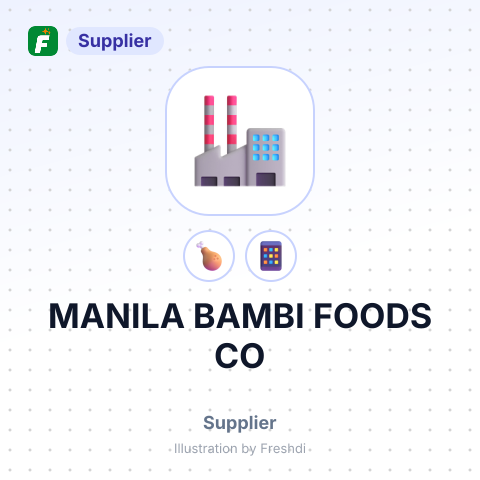 MANILA BAMBI FOODS CO – summary card, no photo uploaded yet