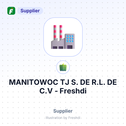 MANITOWOC TJ S. DE R.L. DE C.V – summary card, no photo uploaded yet