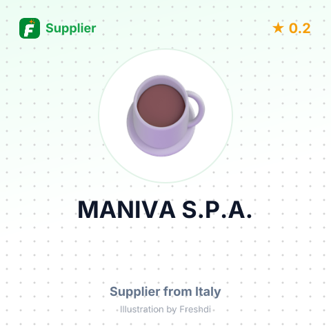 MANIVA S.P.A. – summary card, no photo uploaded yet