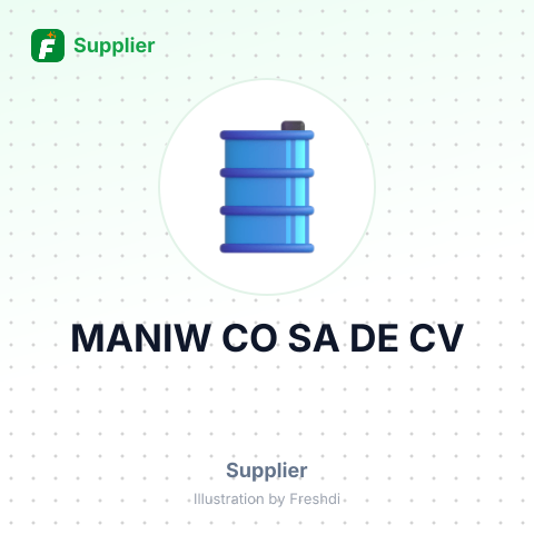 MANIW CO SA DE CV – summary card, no photo uploaded yet