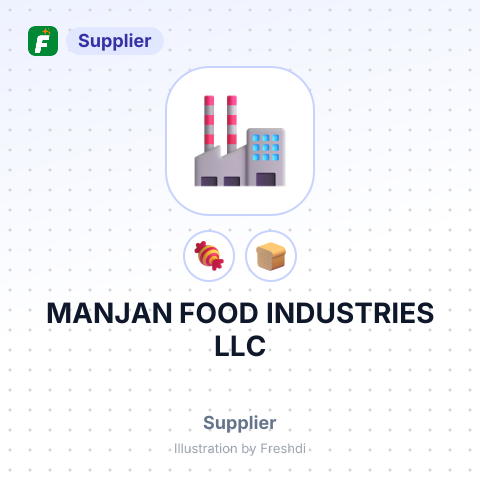 MANJAN FOOD INDUSTRIES LLC – summary card, no photo uploaded yet
