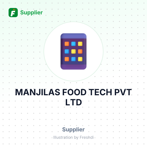 MANJILAS FOOD TECH PVT LTD – summary card, no photo uploaded yet