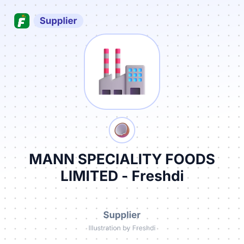 MANN SPECIALITY FOODS LIMITED – summary card, no photo uploaded yet