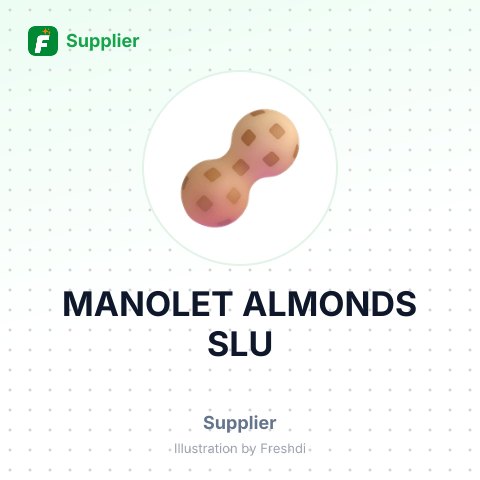 MANOLET ALMONDS SLU – summary card, no photo uploaded yet
