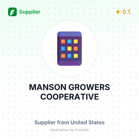MANSON GROWERS COOPERATIVE – summary card, no photo uploaded yet