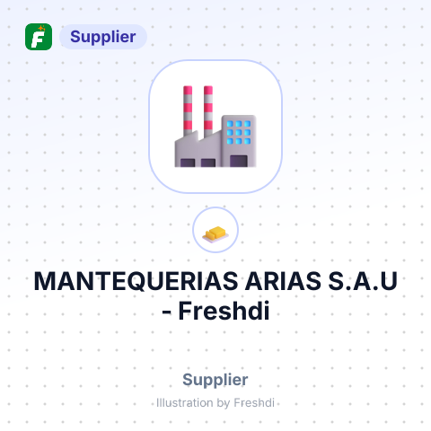 MANTEQUERIAS ARIAS S.A.U – summary card, no photo uploaded yet