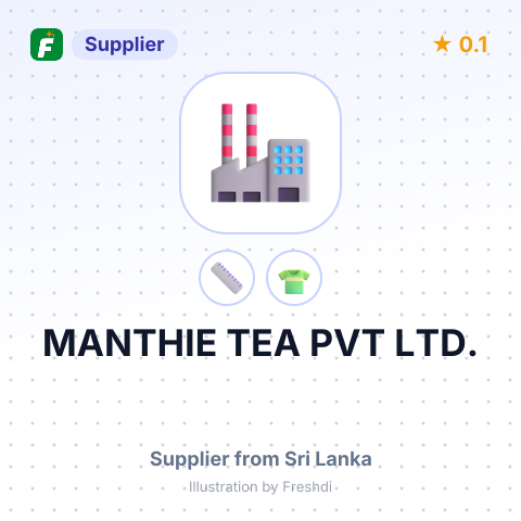 MANTHIE TEA PVT LTD. – summary card, no photo uploaded yet