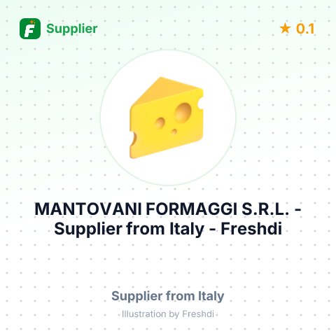 MANTOVANI FORMAGGI S.R.L. – summary card, no photo uploaded yet