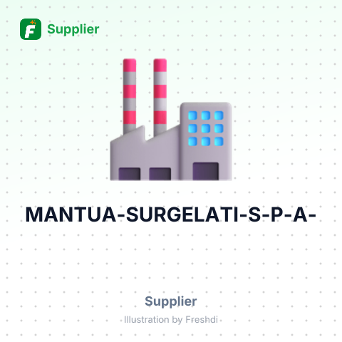 MANTUA SURGELATI S.P.A. – summary card, no photo uploaded yet