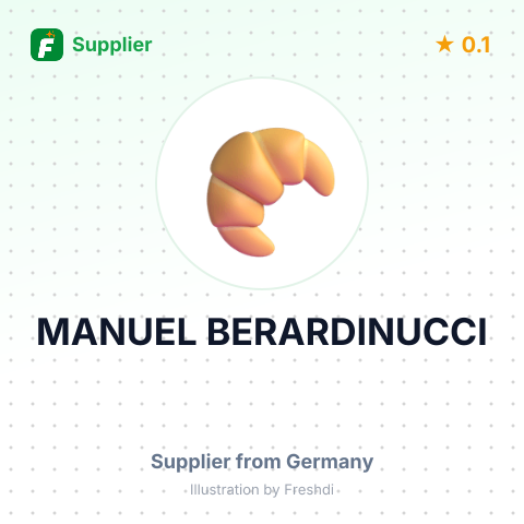 MANUEL BERARDINUCCI – summary card, no photo uploaded yet