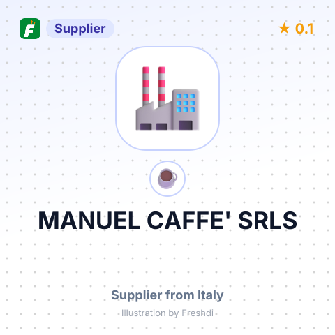 MANUEL CAFFE' SRLS – summary card, no photo uploaded yet