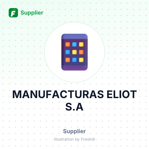 MANUFACTURAS ELIOT S.A – summary card, no photo uploaded yet