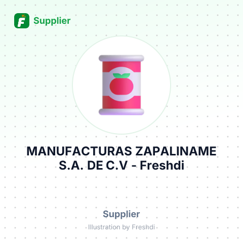 MANUFACTURAS ZAPALINAME S.A. DE C.V – summary card, no photo uploaded yet