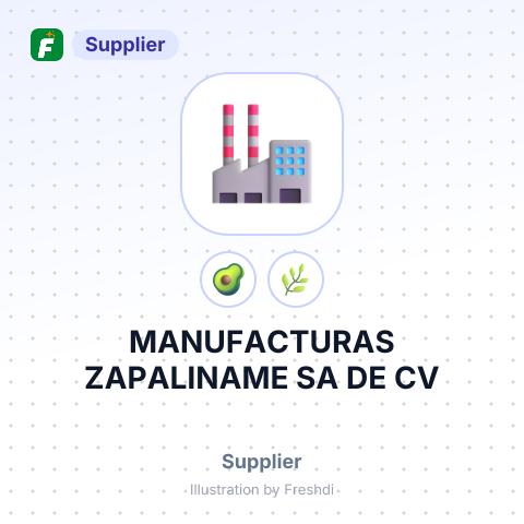 MANUFACTURAS ZAPALINAME SA DE CV – summary card, no photo uploaded yet