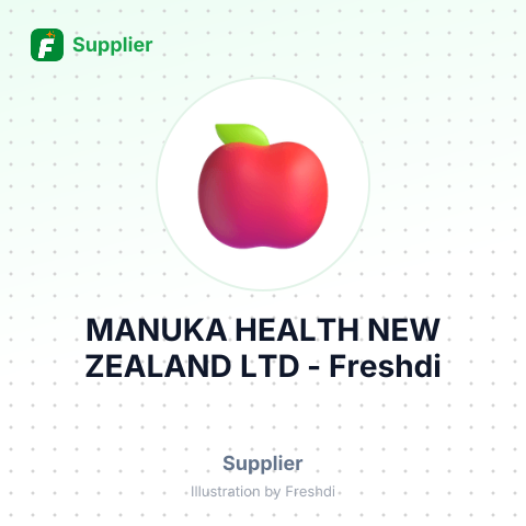 MANUKA HEALTH NEW ZEALAND LTD – summary card, no photo uploaded yet