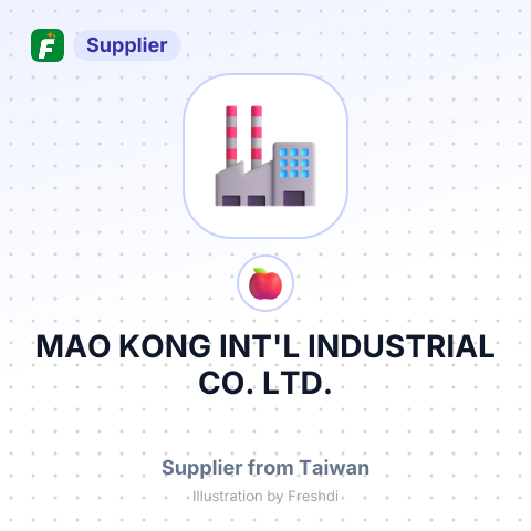 MAO KONG INT'L INDUSTRIAL CO., LTD. – summary card, no photo uploaded yet