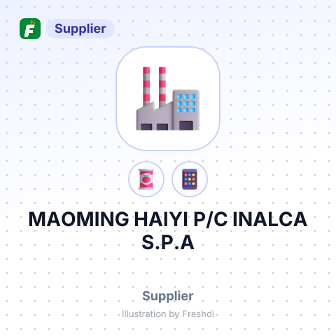 MAOMING HAIYI P/C INALCA S.P.A – summary card, no photo uploaded yet