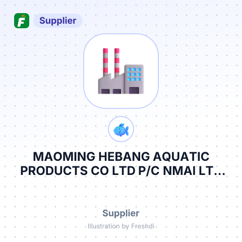MAOMING HEBANG AQUATIC PRODUCTS CO LTD P/C NMAI LT – summary card, no photo uploaded yet