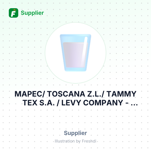 MAPEC/ TOSCANA Z.L./ TAMMY TEX S.A. / LEVY COMPANY – summary card, no photo uploaded yet