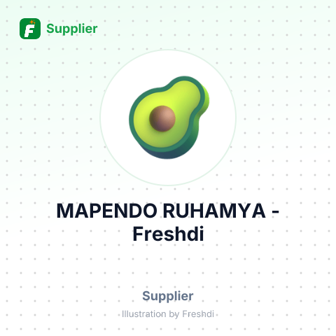 MAPENDO RUHAMYA – summary card, no photo uploaded yet