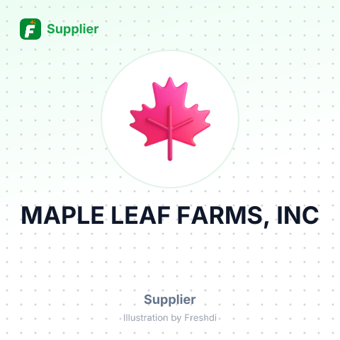 MAPLE LEAF FARMS, INC – summary card, no photo uploaded yet