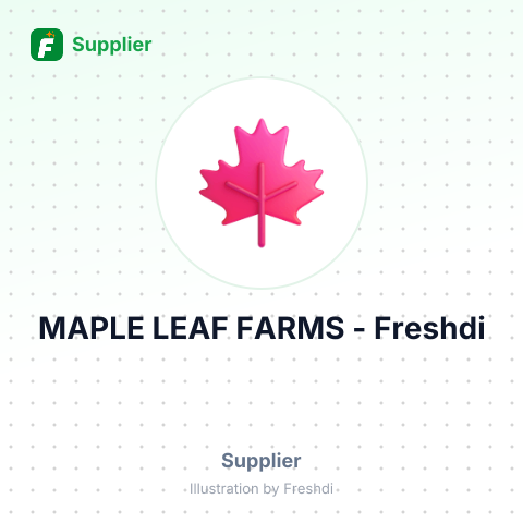 MAPLE LEAF FARMS – summary card, no photo uploaded yet
