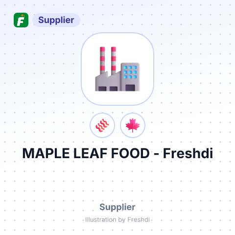 MAPLE LEAF FOOD – summary card, no photo uploaded yet